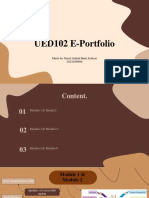 E-Portfolio Ued