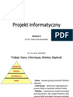 Projekt Informatyczny IiE - w3