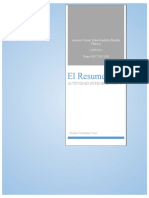 Actividad Integradora 4, Módulo 2. El Resúmen