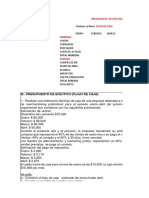 Semana 06 - Flujo de Caja