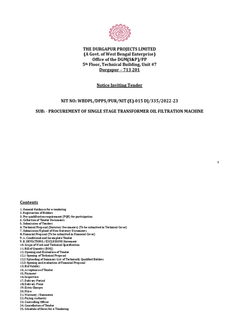 TR 1 | PDF | Specification (Technical Standard) | Business