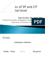 Crisis Management in The ED For Trainees Nagi Souaiby