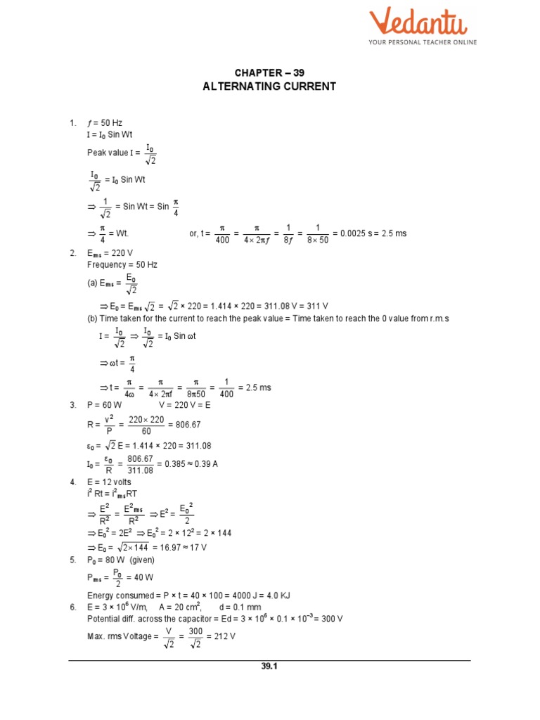 Hc verma solutions alternating current concepts of physics part 2 pdf