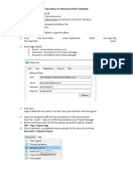 Installation Instructions For Memsource Desktop Editor (Windows)