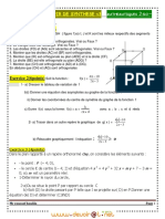 Devoir de Synthèse N°3 - Math - 2ème Sciences (2010-2011)