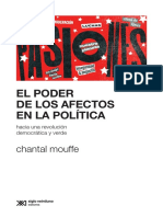 Mouffe. El Poder de Los Afectos en La Politica Web