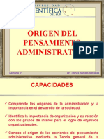 SEM 1 - ORIGEN DEL PENSAMIENTO ADM.