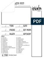 Cowpunchers Char Sheet Basic