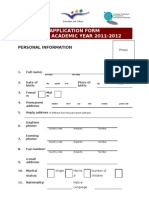 PRIMA Application Form