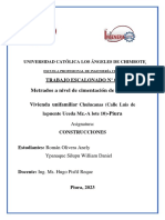 Informe Del Metrado de La Vivienda Unifamiliar