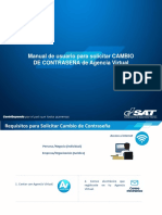 Cambio contraseña Agencia Virtual SAT