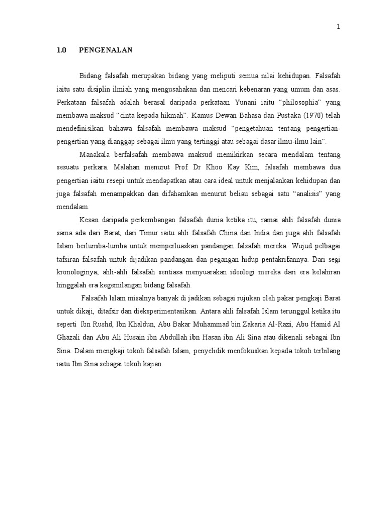 Ibnu Sina Bapa Perubatan Dunia