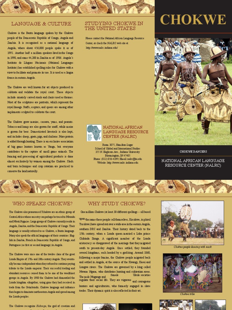 Chokwe Culture PDF Africa