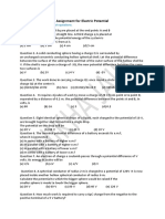 36.assignment of Electric Potential