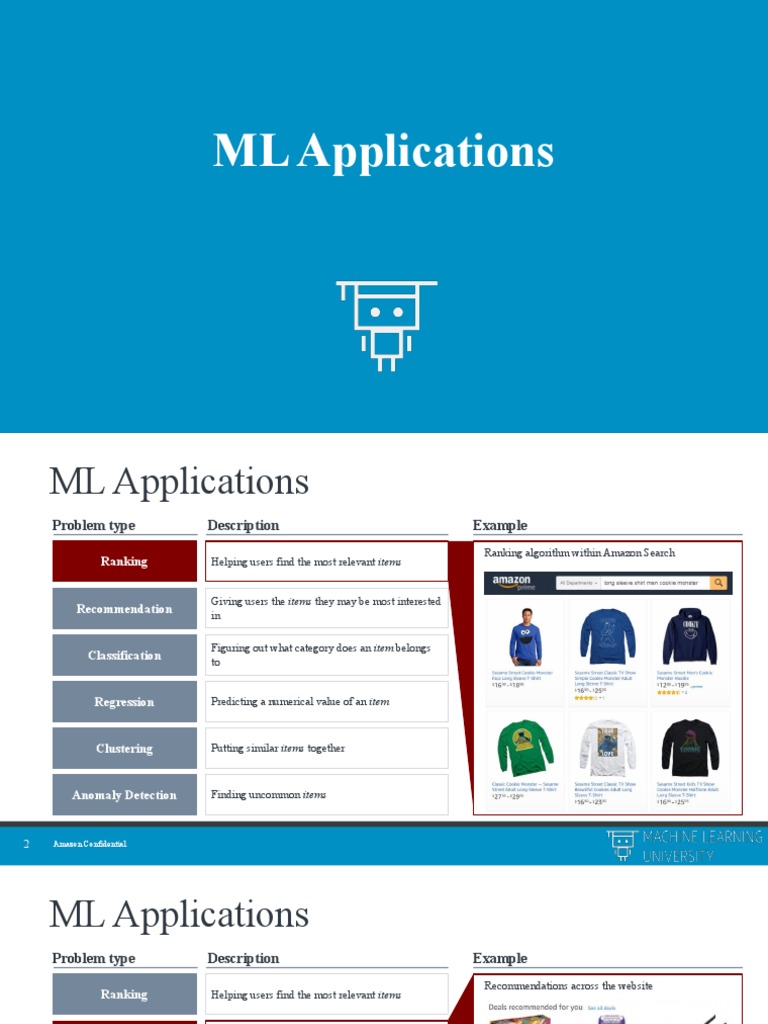 MLA CV Lecture1 3 ML Applications | PDF | Statistical Classification ...