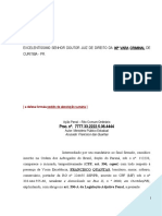 resposta_do_acusado_acusacao_furto_simples_crime_bagatela_pedido_diligencias_absolvicao_sumaria_desclassificacao_modelo