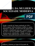 Papel Mulher Sociedade Moderna