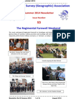 Newsletter 53 Summer 2014 UK Army