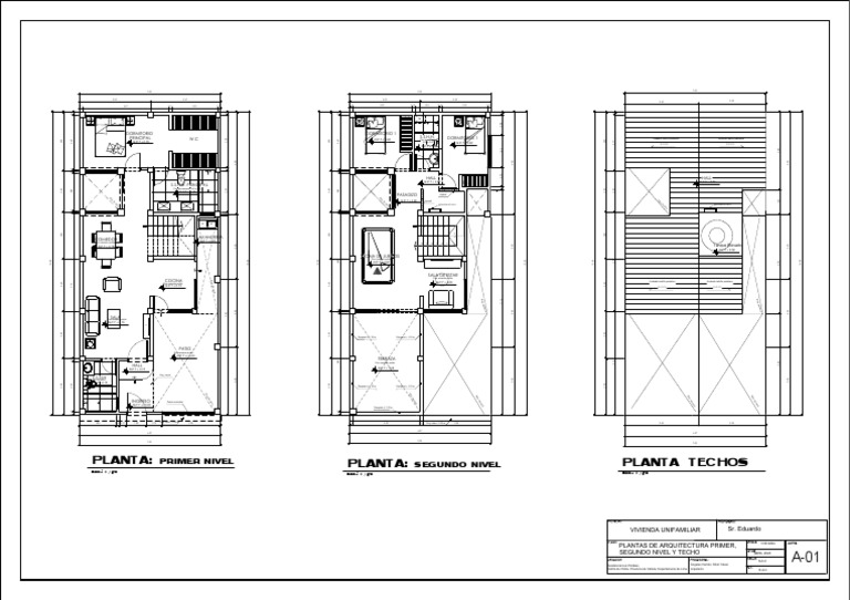 Proyecto de Vivienda Unifamiliar Chilca | PDF