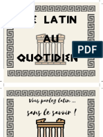 Livret Le Latin Au Quotidien