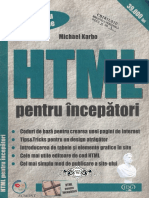 HTML Pentru Incepatori