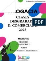 Clases Desgrabada Comercial II - 2023