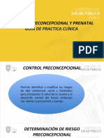 Control prenatal y preconcepcional: Guía de práctica clínica