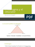 Elementos de La Fotografía - El Diafragma y El Obturador