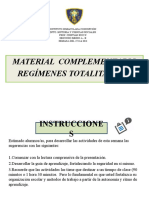 Material Complementario Regímenes Totalitarios Segundo Medio A B Cristian Ruiz
