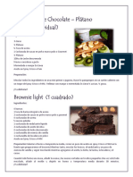 Receta Dulces y Saludables