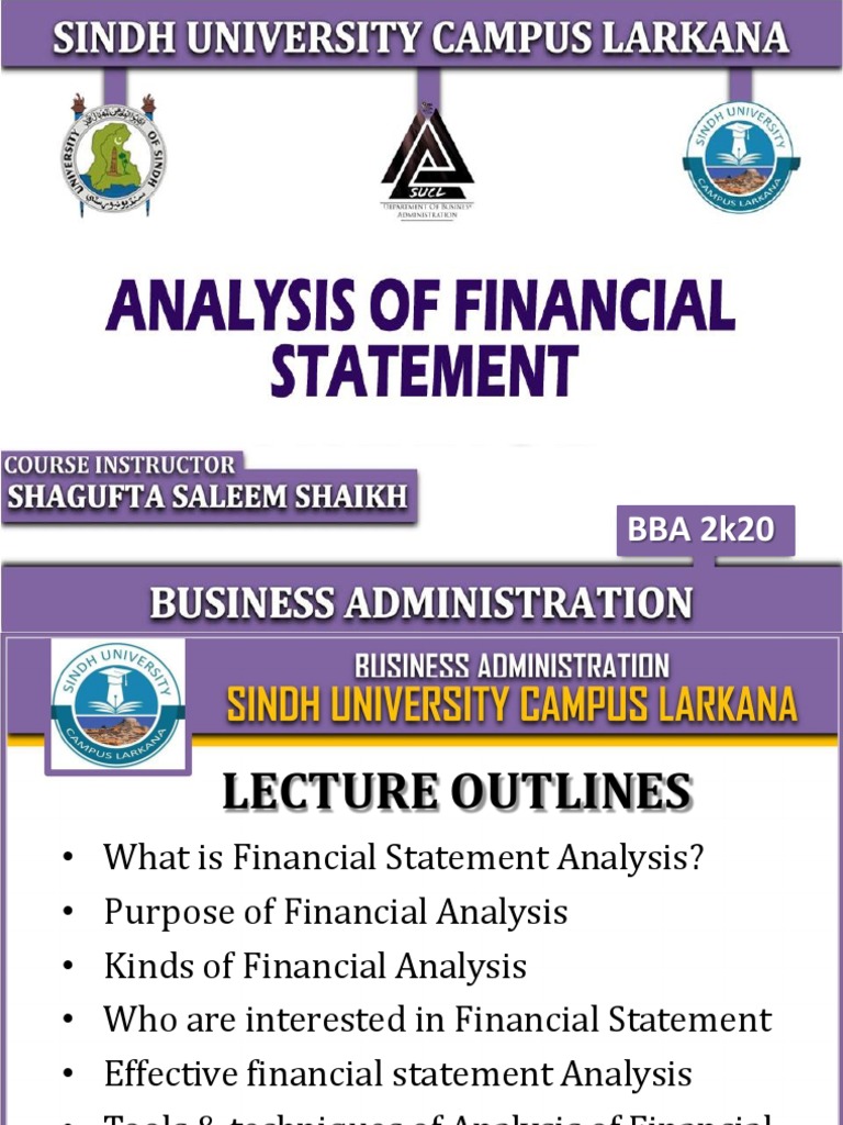 Lecture 1 AFS PDF | PDF | Income Statement | Balance Sheet