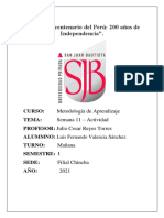 Semana N°11 Metodología de Aprendizaje