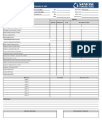 Cartilla de Control Check List Uma