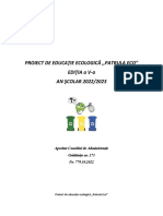 Proiect de Educatie Ecologica 5