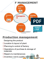 Scope of Management Functions