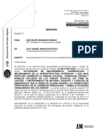 Solicitud publicación resolución saneamiento proceso licitación