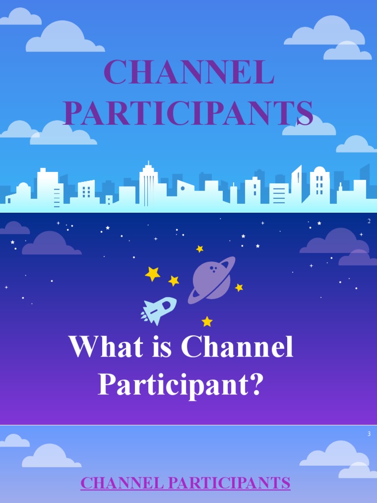 2-Channel Participants | PDF | Retail | Online Shopping