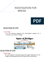 Lesson No. 2 - Investigations For Bridge