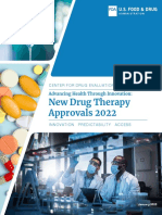 CDER 2022 Report Highlights Approval of 37 Novel Drugs to Treat Diverse Diseases
