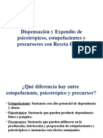 Dispensación y Expendio Psicotrópicos