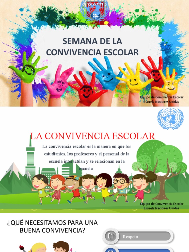 Semana de la Convivencia Escolar 2025 | PDF