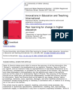 Hildson - Peer Learning For Change in Higher Education 2014