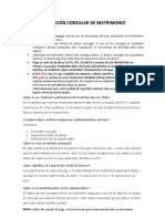 Requisitos para Inscripción de Matrimonio