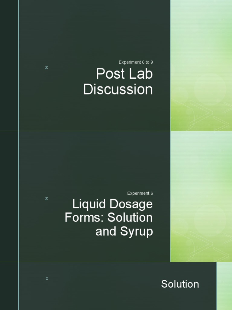 PHAN211 Midterm Post Lab Exp 6 9 | PDF | Tablet (Pharmacy) | Density