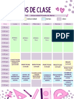 Horario de Clases Amaac - Upn - Certus