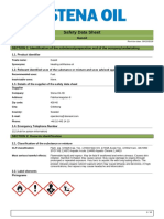 Gasoil Safety Data Sheet Summary