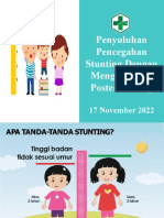 Pencegahan Stunting Poster Penting