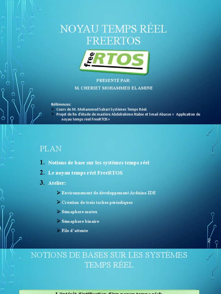 Noyau Temps Réel Freertos | PDF