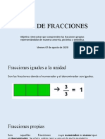 Tipos de Fracciones