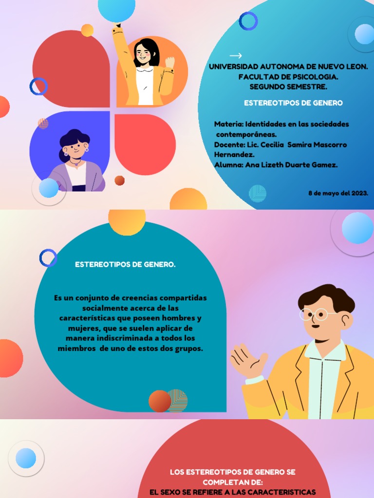 Estereotipos de Género | PDF | Estereotipos | Sexismo
